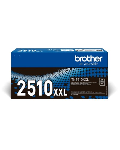 BROTHER TN2510XXL Black Toner - 5,000 Page Yield - HLL2865DW MFCL2960DW MFCL2980DW