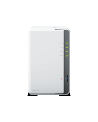SYNOLOGY DS223j NAS TOWER 2XHDD NOHDD 3.5''/2.5'' SATA 1P 1GBe 1GB RAM 4C 1.7 GHz Realtek RTD1619B
