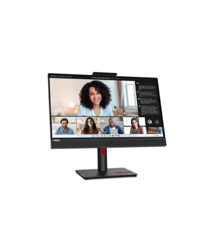 LENOVO T24mv-30 63D7UAT3EU 23.8" IPS FHD Monitor w/ HDMI, DP, USB-C (90W), VOIP, Speakers, Webcam, Ethernet, Daisy Chain