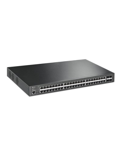 TP-LINK TL-SG3452XP 48P Gigabit PoE+ Managed Switch, L2+, 4 SFP+ 10GE Slots, 500W Power Budget, 1U 19-inch Rack-mountable
