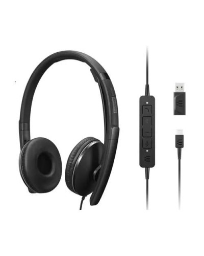 Lenovo Wired ANC Headset Gen2 (UC/Zoom) - 4XD1M39029