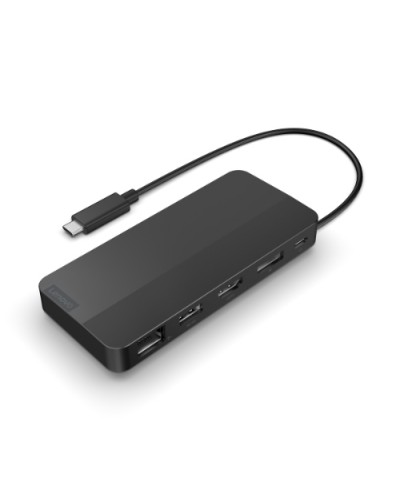 Lenovo USB-C Dual Display Travel Dock with 100W Adapter_EU - 40B90100EU