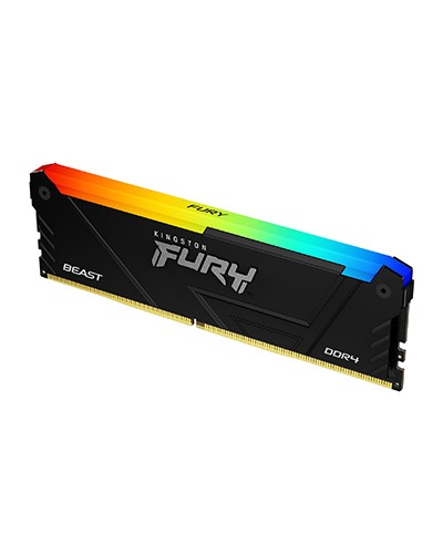 DDR4 KINGSTON 32GB 3200MHz - FURY BEAST CL16 - RGB - KF432C16BB2A/32