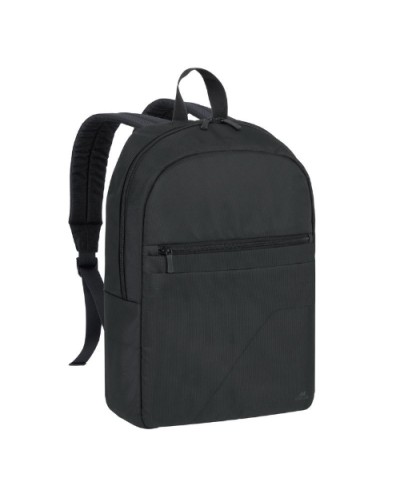 RIVACASE KOMODO 15.6" BACKPACK - BLACK - TWO FRONT POCKETS - R8065B