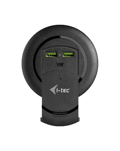 I-TEC Built-in Desktop Fast Charger HUB, USB-C PD 3.0 + 3x USB 3.0, 96W, CHARGER96WD