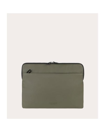 TUCANO GOMMO SLEEVE 13"/14", MILITARY GREEN, for Laptops up to 14" and Macbook Air 15" - BFGOM1314-VM