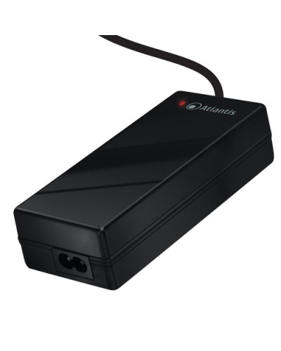 ATLANTIS P008-SC-90AM 90W Universal Automatic Notebook Power Adapter, 13 Interchangeable Connectors (HP Connector Included)