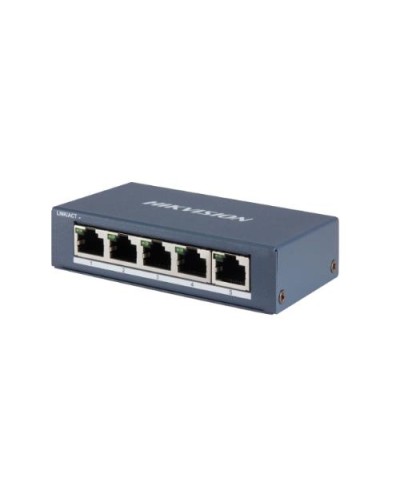 HIKVISION 5 Gigabit RJ45 Ports Desktop Steel Case Unmanaged Switch - DS-3E0505-O