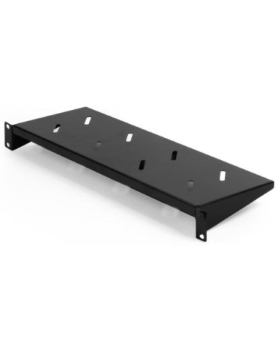 19" 1U Shelf 150mm Deep (Universal) Black - LKRIP150N
