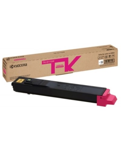 KYOCERA TK-8115M Magenta Toner 6,000 Pages - M8124cidn M8130cidn