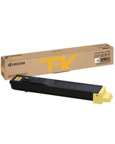 KYOCERA TK-8115Y Yellow Toner 6,000 Page Yield for M8124cidn M8130cidn