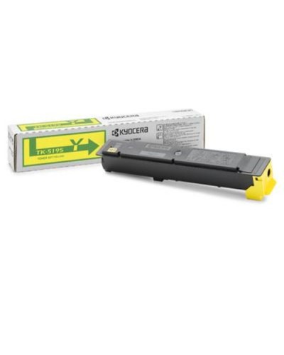 KYOCERA TK-5195Y Yellow Toner 7,000 Pages for TASKalfa 306ci 307ci 308ci
