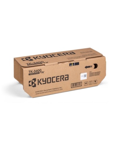 KYOCERA TK-3400 Black Toner 12,500 Page Yield for PA4500x PA5000x PA5500x PA6000x