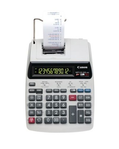 CANON MP120-MGES II PROFESSIONAL PRINTING CALCULATOR - 12 Digit LCD, 2-Color Print (AC Powered)