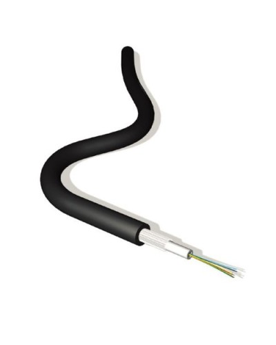 Unitube Gel Filled Fiber Optic Cable with 8 Multimode OM4 Fibers, Rodent Proof Level 1, ECA Class