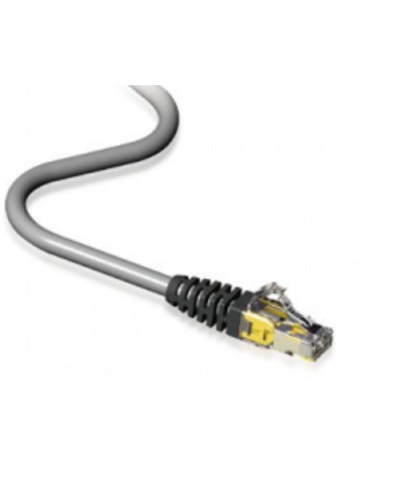 Cat 6A 5m Stranded 4 Pair RJ45 Blade Patch Cord Grey LSHF/LSZH IEC 332.1