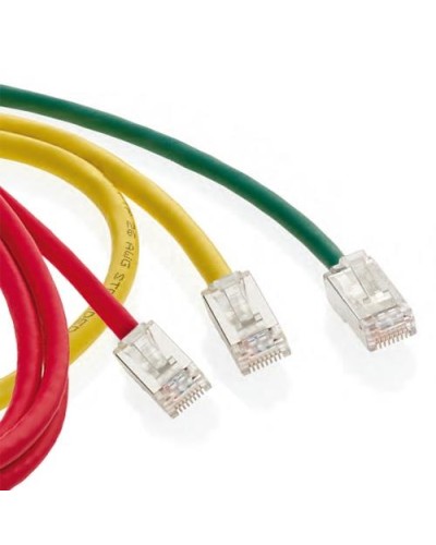 AC6PCF050-8CCHB - Cat 6A 5.0m Stranded 4 Pair RJ45 Blade Patch Cord Grey LSHF/LSZH IEC 332.1 Sheathed