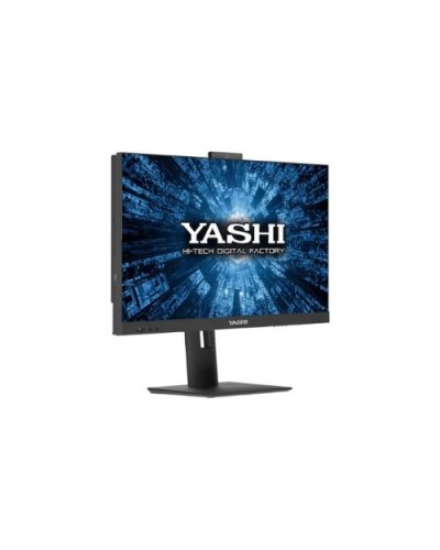 ALL IN ONE YASHI QUANTUM 4K AY62840 27'' i7-14700 16GB RAM 512GB SSD RTX3050 6GB Keyboard and Mouse W11P Black PIVOT