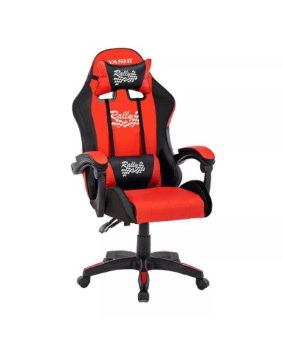 Gaming Chair Swivel Padded Seat Headrest Gas Lift Tilt Lock 135° Recline Neck/Back Support