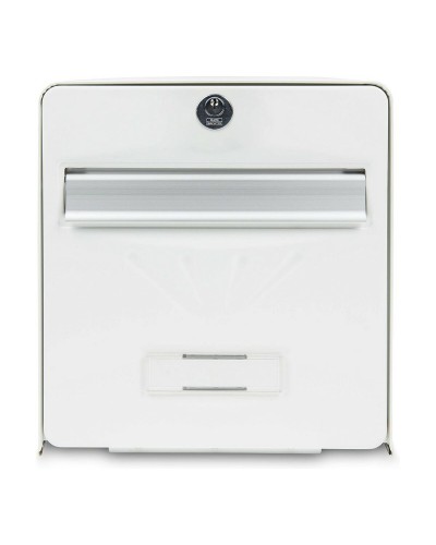 Letterbox Burg-Wachter   White Stainless steel Galvanised Steel 36,5 x 28 x 31 cm