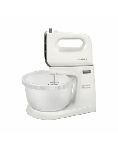 Mixer-Kneader with Bowl Philips Amasadora HR3745/00 450 W White Black 3 L