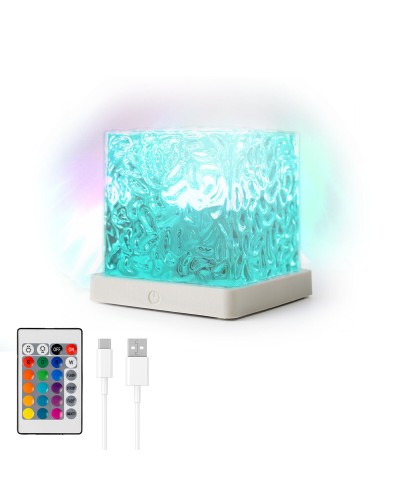 Oplaadbare led-projector van het noorderlicht Boralamp InnovaGoods Grijs (Refurbished B)