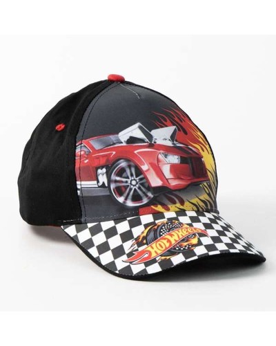 Gorra Infantil Hot Wheels black