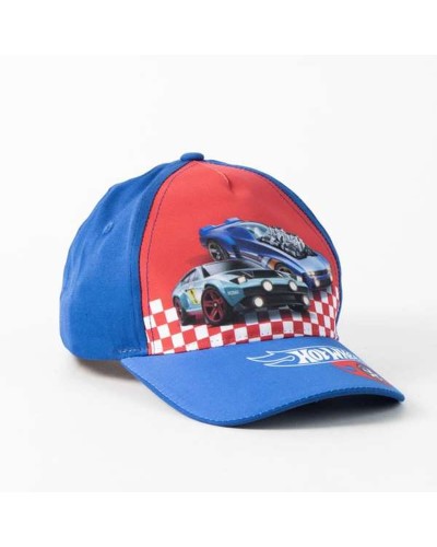Child Cap Hot Wheels Blue