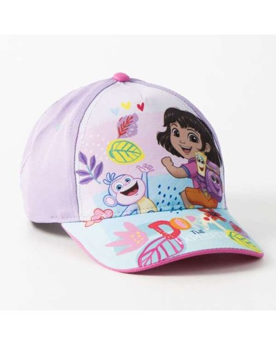 Barnkeps Dora The Explorer Purpur