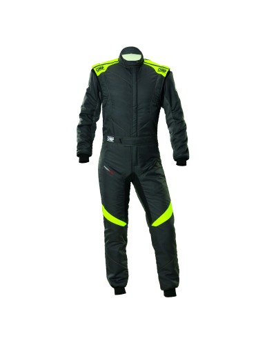 Tuta Racing OMP FIRST EVO MY2025 60 Antracite Giallo/Nero