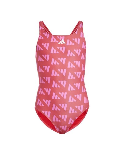 Tyttöjen uimapuku Adidas Brd Gfx St Gy Niña Punainen