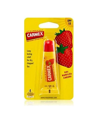 Vochtinbrengende Lip Balsem Carmex Carmex Strawberry Spf 15 4,25 g