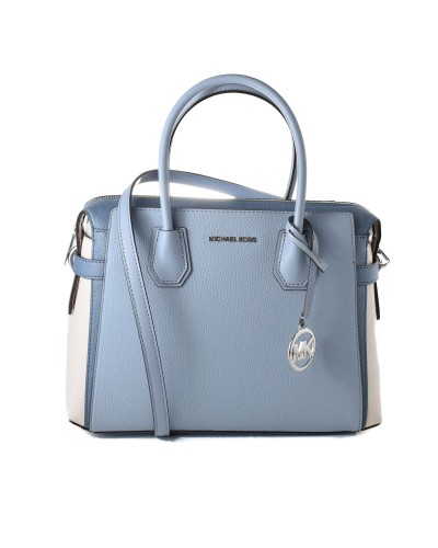 Borsa Donna Michael Kors MERCER Azzurro 30 x 23 x 10 cm
