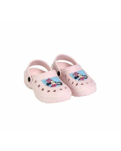 Zuecos de Playa Minnie Mouse Rosa 24-25