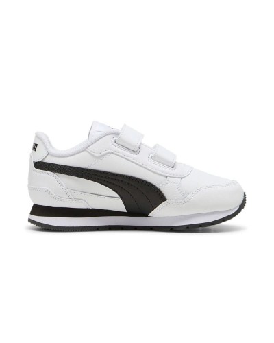 Scarpe Sportive per Bambini Puma St Runner V4 L V Ps Bianco