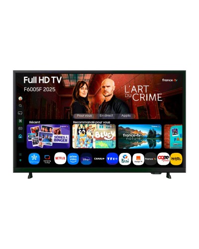 TV intelligente Samsung TU24F6005FKXXC 24" Full HD LED HDR HDR10+