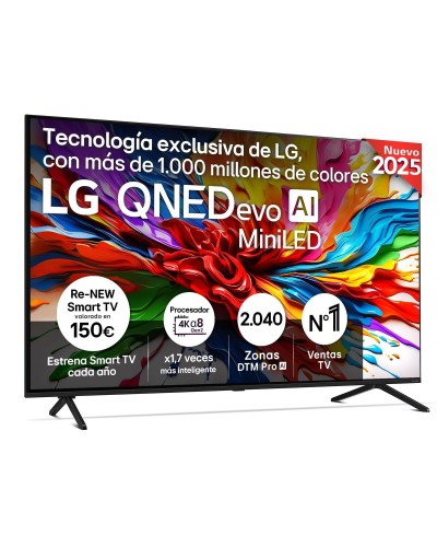 Smart TV LG 55QNED92A6A 4K Ultra HD 55" 75" LED (Reacondicionado A)