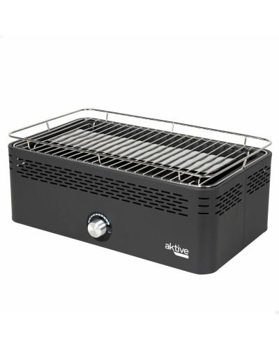 Tragbarer rauchfreier Holzkohlegrill Aktive 45 x 19 x 28 cm