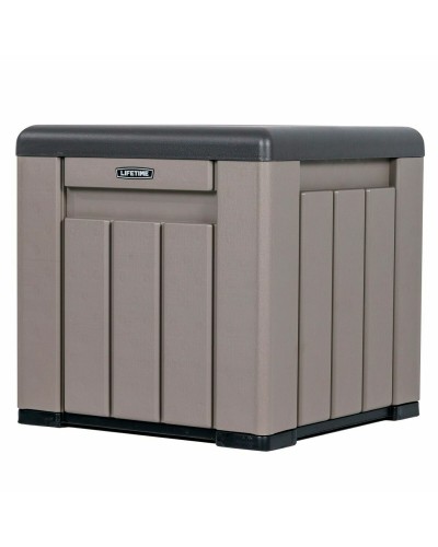 Aufbewahrungsbox mit Deckel Lifetime Grau 51,2 x 51,2 x 50,8 cm