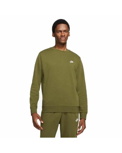 Herensweater zonder Capuchon Nike BV2666 Olijf