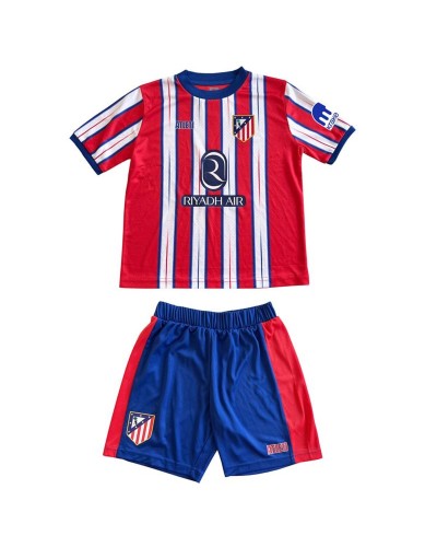 Lasten jalkapallovarustesetti Atlético Madrid Home 24/25 Punainen