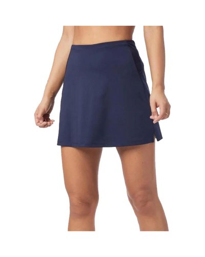 Padelrokje Wilson Team Flat Front Classic Blauw