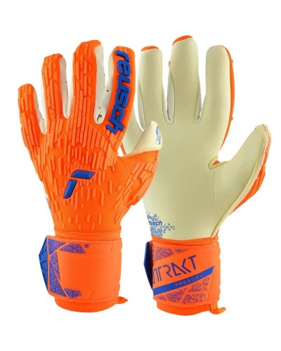 Guanti da Portiere Reusch Attrakt Gold X Arancione scuro Adulti