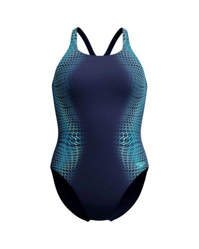 Bañador Mujer Speedo Digital Printed Medalist Azul