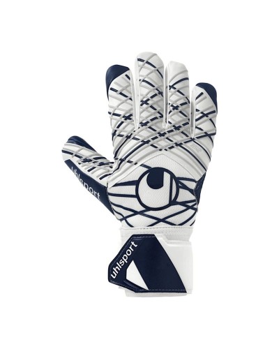Goalkeeper Gloves Uhlsport Supersoft Hn White Adults