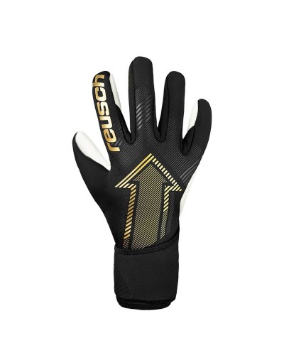 Målvaktshandskar Reusch Fastgrip Silver Svart Vuxna