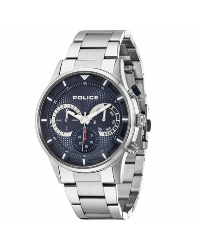 Reloj Hombre Police Plateado