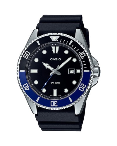 Orologio Uomo Casio MDV-107-1A2VEF Nero (Ø 44 mm)