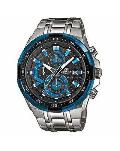 Reloj Hombre Casio Negro Plateado
