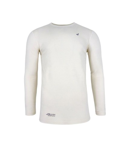Camiseta Térmica para Hombre Joluvi Merino Base Blanco